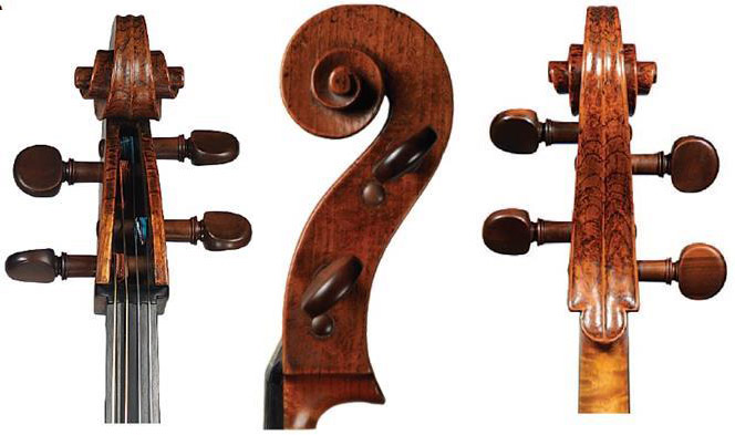 阿马蒂1622大提琴琴头