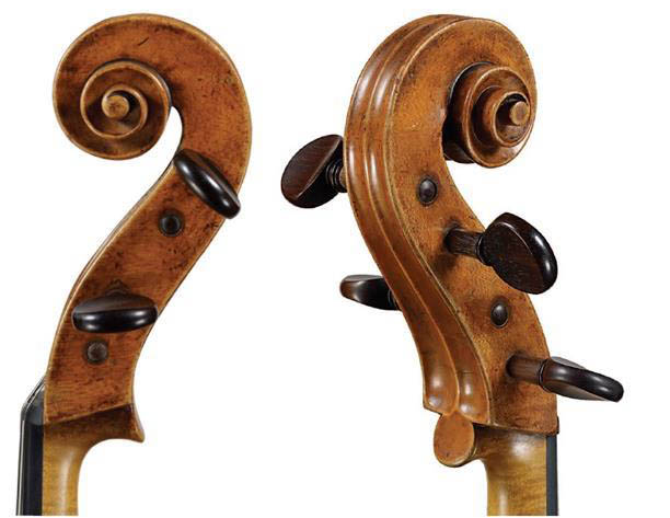 塞洛尼亚托1737 大提琴琴头