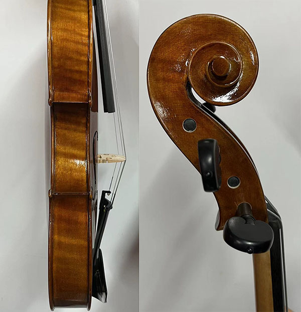 16.5寸欧料中提琴琴头侧板