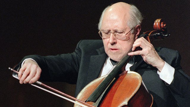 20世纪末最优秀的大提琴家-罗斯特罗波维奇